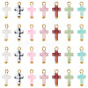 105Pcs 7 Colors Acrylic Imitation Gemstone Pendants FIND-TA0009-34G-2
