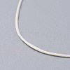 Adjustable Flat Waxed Polyester Cords Bracelet Making AJEW-JB00508-06-2