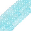 Ombre Effect Dyed Glass Beads Strands GLAA-Q106-05A-A07-1