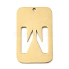 304 Stainless Steel Pendants STAS-D200-01W-G-1
