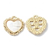 Brass Charms KK-B072-17G-2