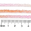 Transparent Painted Glass Beads Strands X1-DGLA-A034-T2mm-A20-3
