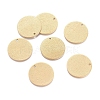 Ion Plating(IP) 304 Stainless Steel Pendants STAS-G211-20mm-01G-1