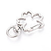 Alloy Swivel Snap Hook Clasps PALLOY-T090-79P-2