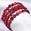 Dyed Natural Moonstone Beads Bracelets GG-CBA05D5-02A-04-1