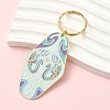 Alloy Enamel Keychains KEYC-YW00224-04-1
