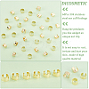 DICOSMETIC 60Pcs 304 Stainless Steel Ear Cuff Findings STAS-DC0009-58-4