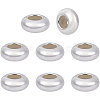 8Pcs 925 Sterling Silver Spacer Beads STER-BC0001-61B-1