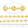 Rack Plating 304 Stainless Steel Heart Link Chains CHS-N009-01B-G-3
