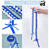 2Pcs 2 Colors Polyester Graduation Honor Rope AJEW-PH0012-05-4