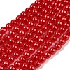 ABS Plastic Imitation Pearl Round Beads MACR-S789-8mm-14-2