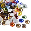 Glass Flat Back Rhinestone RGLA-C002-SS34-M-1