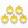 Alloy Enamel Pendants ENAM-S121-116-G-4