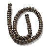 Natural Red Snowflake Obsidian Beads Strands LS-G-G992-B03-3