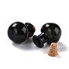 Round Glass Cork Bottles Ornament LS-GLAA-D002-03A-2