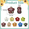 15PCS Handmade Lampwork Beads LAMP-YW0001-66A-3