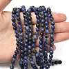 Natural Sodalite Beads Strands X-G-G515-6mm-07-3