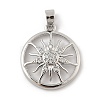 Brass Micro Pave Cubic Zirconia Pendants LS-KK-Z111-01P-1