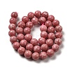 Natural Thulite Beads Strands G-Z044-A02-04-3