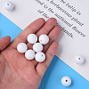 Opaque Acrylic Beads X-MACR-S370-C16mm-01-7