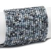 Natural Devil Blue Aquamarine Beads Strands G-NH0073-C01-2mm-2