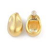 Brass Nuggets Stud Earrings EJEW-Q391-14G-3