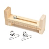 Wooden Bracelet Webbing Retainer Knitting Tool WD-CBA63DB-01-1
