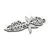 201 Stainless Steel Pendants STAS-G366-02P-02-2