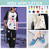 3Bags Cloth Hot Melt Adhesive Clothing Patches AJEW-FG0004-96-5