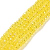 Electroplate Glass Beads Strands EGLA-A034-T4mm-L02-1