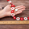 Colorful Polyester Lace Trim OCOR-TA0001-34A-7