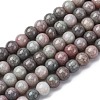 Ombre Effect Dyed Glass Beads Strands X-GLAA-T031-01O-12-1