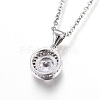 304 Stainless Steel Pendant Necklaces NJEW-O108-27P-2