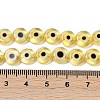 Handmade Evil Eye Lampwork Beads Strands LAMP-G164-10B-05-4