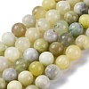 Natural New Jade Beads Strands G-F591-16-10MM-1