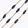 Handmade Enamel Beaded Chains CHS-I007-06G-12-4