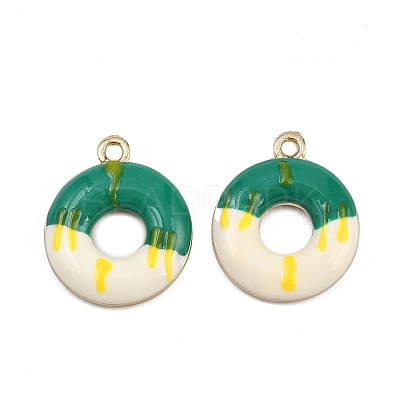 Alloy Enamel Pendants ENAM-H002-03B-01-1