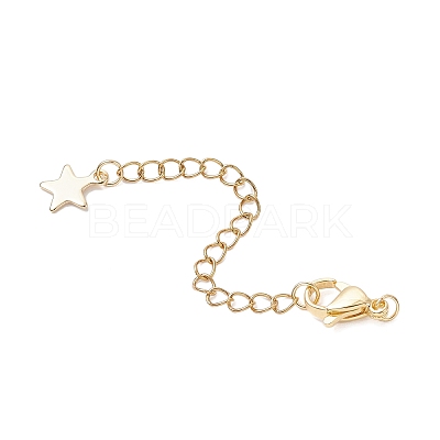 3Pcs 304 Stainless Steel Chain Extenders FIND-JF00176-1