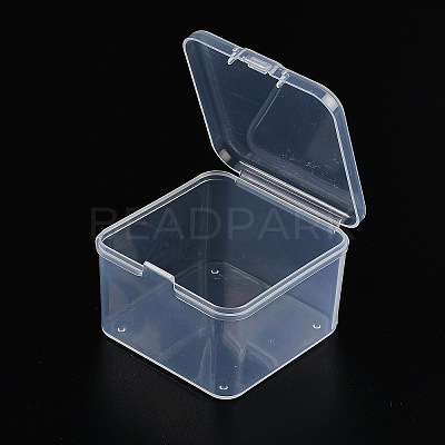 Plastic Bead Containers with Hinged Lid CON-Z007-01C-1