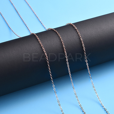 Brass Cable Chains CHC-T008-06A-RG-1