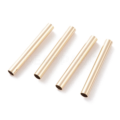 Brass Tube Beads KK-Y003-73G-G-1