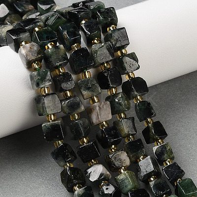 Natural Emerald Beads Strands G-G053-B22-02-1