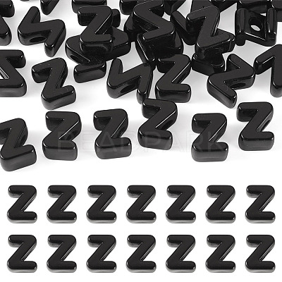 Acrylic European Beads OACR-TAC0013-14Z-1