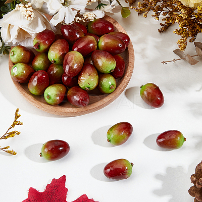 Foam Chinese Olive Display Decoration DJEW-GF0001-90A-1