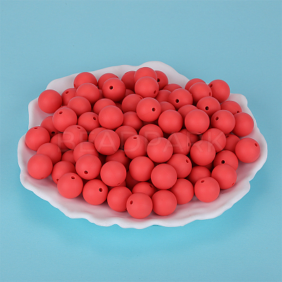 Round Silicone Focal Beads LS-SI-JX0046A-45-1