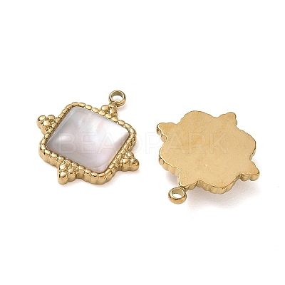 Natural Freshwater Shell Pendants SA-CBA11D7-26A-G-1