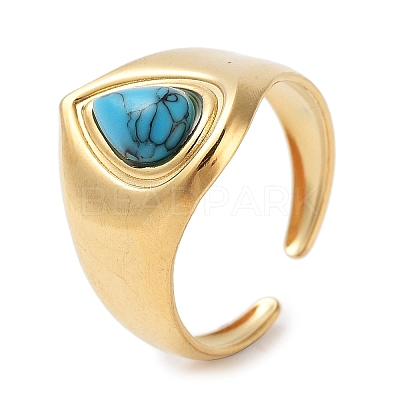 Ion Plating(IP) 304 Stainless Steel Ring RJEW-B059-11G-02-1