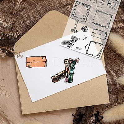 Plastic Stamps DIY-WH20018-0225-1