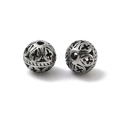 Retro 316 Surgical Stainless Steel Beads STAS-L307-17AS-12-1