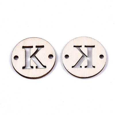 Unfinished Natural Poplar Wood Links Connectors WOOD-S045-140B-01K-1